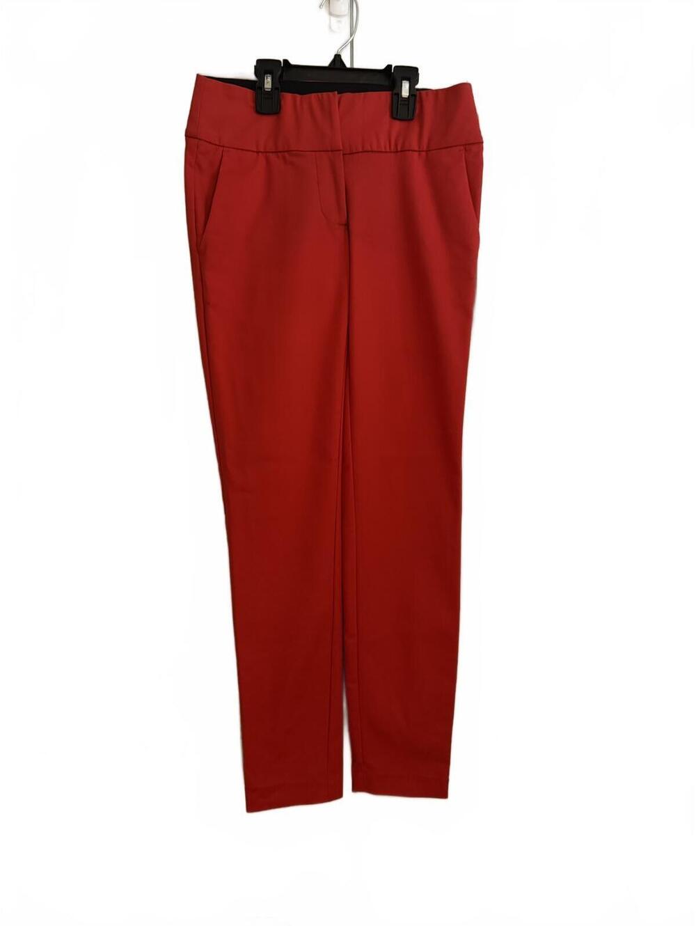 XOXO Red Slim Ankle Pants Size 0
